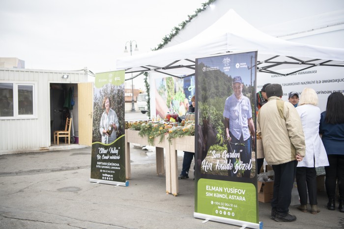 “Kənddən Şəhərə” yarmarkasında aqroturizm təsərrüfatlarının təqdimatı olub - FOTOLAR