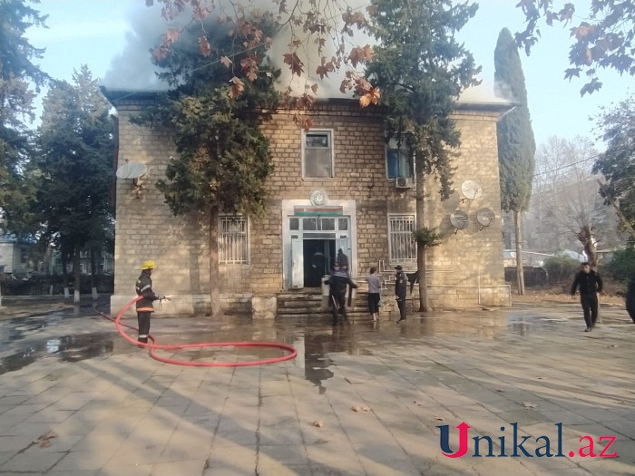 Azərbaycanda "Qocalar evi"ndə dəhşətli yanğın - VİDEO