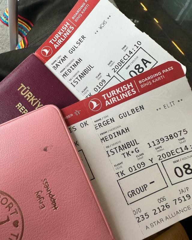 Gülben Ergen Ümrəyə getdi - FOTOLAR