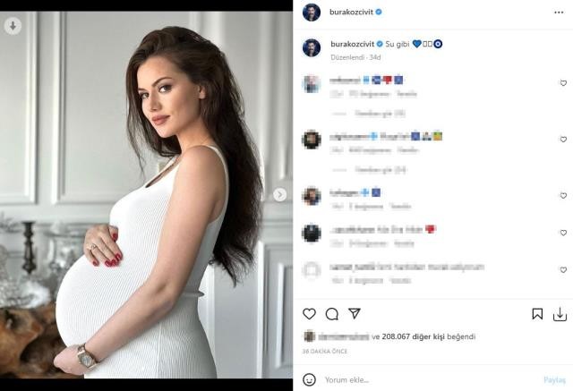 Aktrisa fotoları ilə diqqət çəkdi 