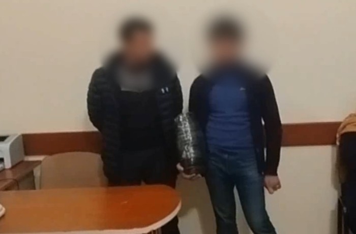 Tovuzda narkokuryerlər saxlanıldı - FOTOLAR