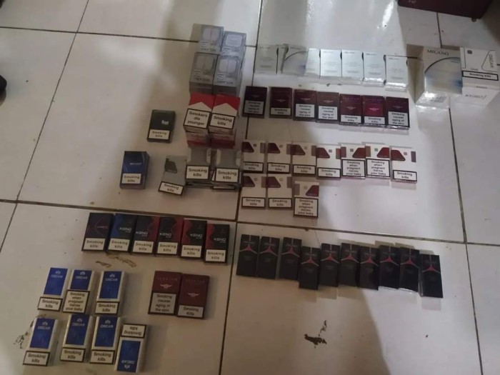 Naxçıvanda aksizsiz siqaret satan şəxs saxlanılıb - FOTO