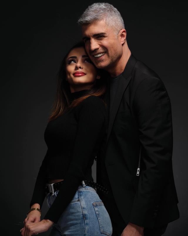 Özcan Dəniz özündən 22 yaş kiçik sevgilisi ilə evləndi  - FOTOLAR