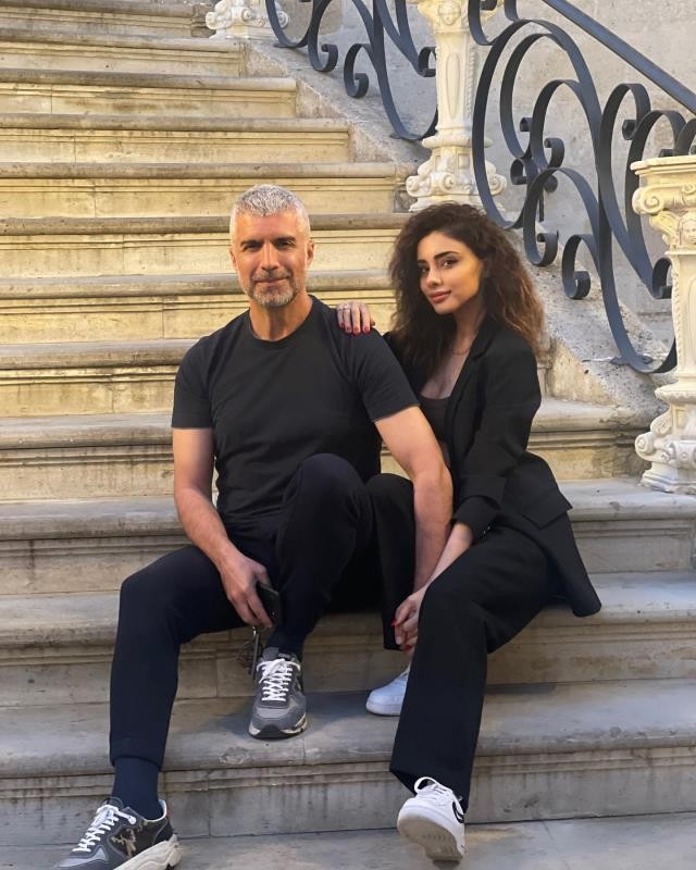 Özcan Dəniz özündən 22 yaş kiçik sevgilisi ilə evləndi  - FOTOLAR