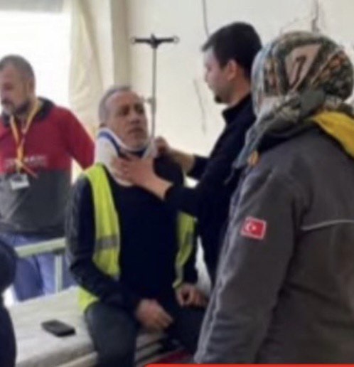 Haluk Levent Kahramanmaraşda qəzaya düşdü - FOTO