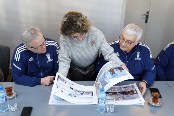 Beynəlxalq Cüdo Federasiyası Akademiyasının rəsmiləri ASAPES-də olub - FOTO