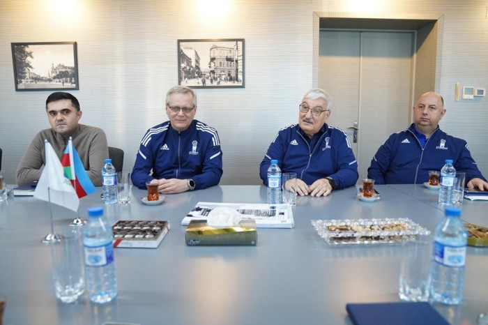 Beynəlxalq Cüdo Federasiyası Akademiyasının rəsmiləri ASAPES-də olub - FOTO