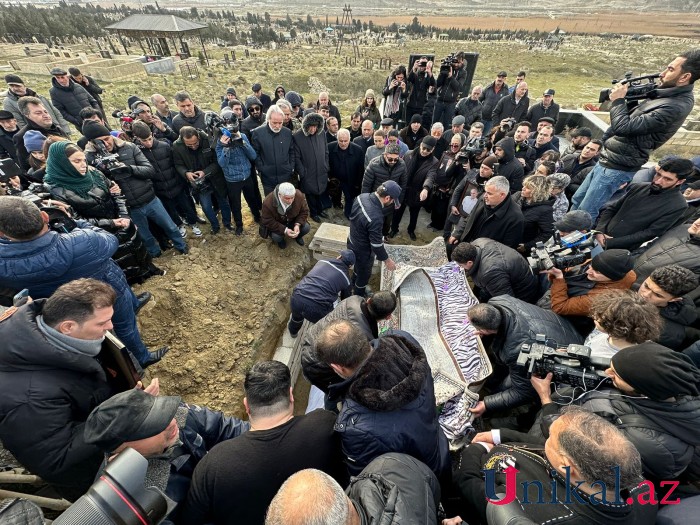 Ramiz Novruz dəfn edildi - FOTOLAR (YENİLƏNİB)