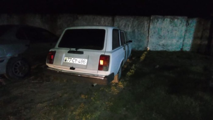 Narkotikin təsiri ilə maşın idarə edən sürücü saxlanıldı - FOTO