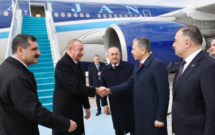 İlham Əliyev Türkiyədə - YENİLƏNİB (FOTO)