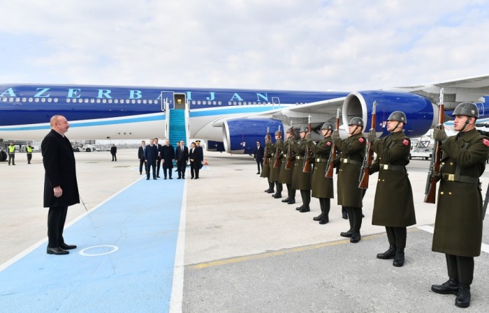 İlham Əliyev Türkiyədə - YENİLƏNİB (FOTO)