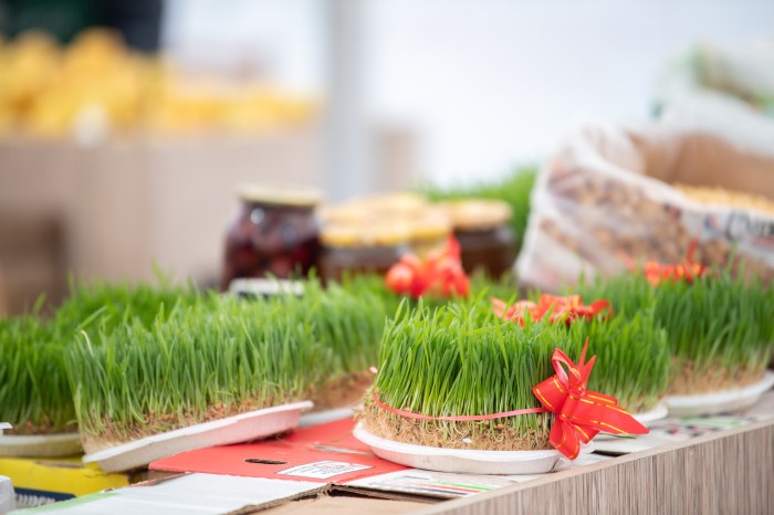 “Kənddən şəhərə” Novruz yarmarkası fəaliyyətə başlayıb - FOTOLAR