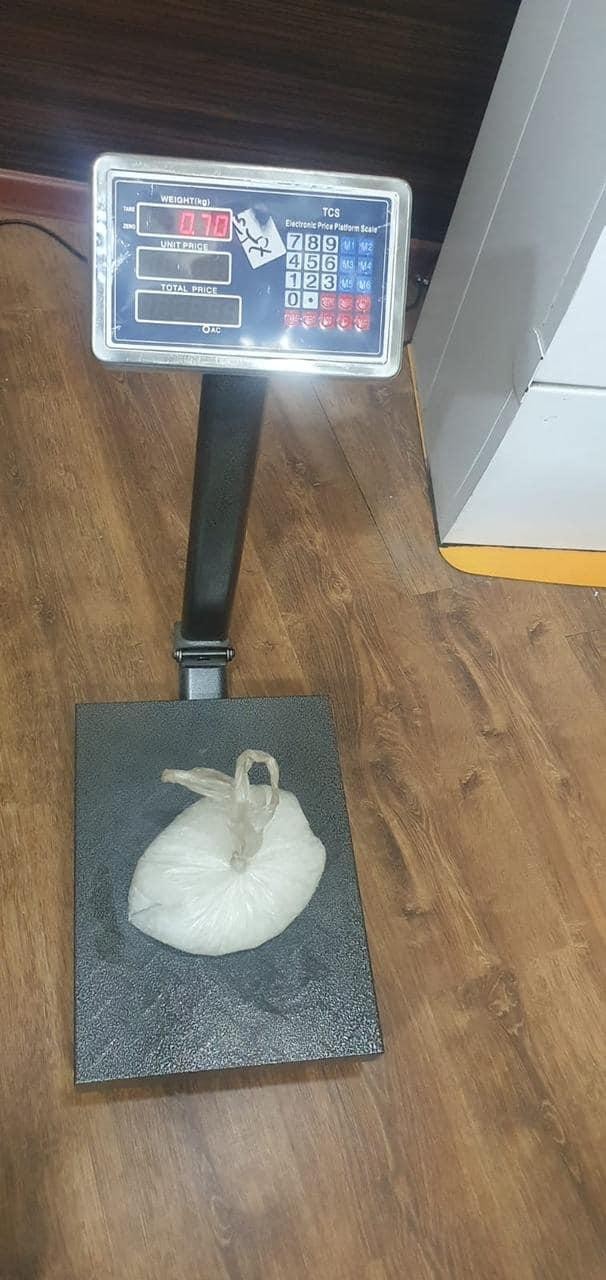 YPX postunda sürücüdən 3 kq 550 qram narkotik maddə aşkarlandı - FOTO