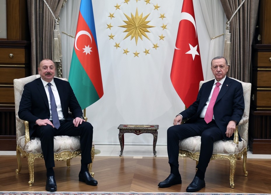 İlham Əliyevin Ərdoğanla görüşü olub - FOTO - VİDEO (YENİLƏNİB)