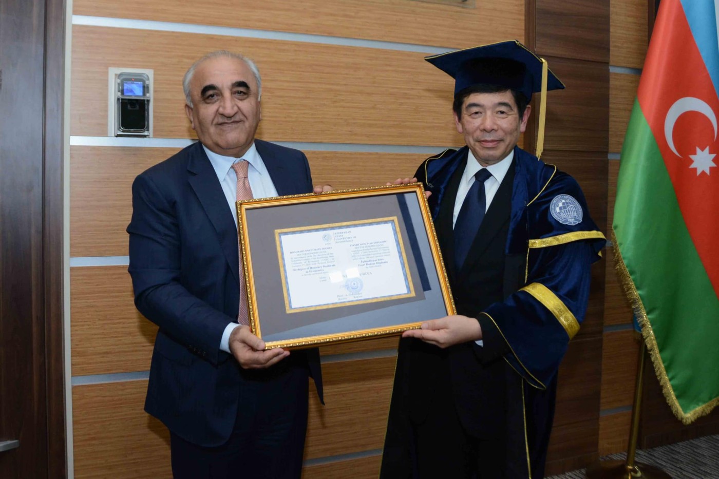 Ümumdünya Gömrük Təşkilatının Baş katibi UNEC-də olub - FOTO