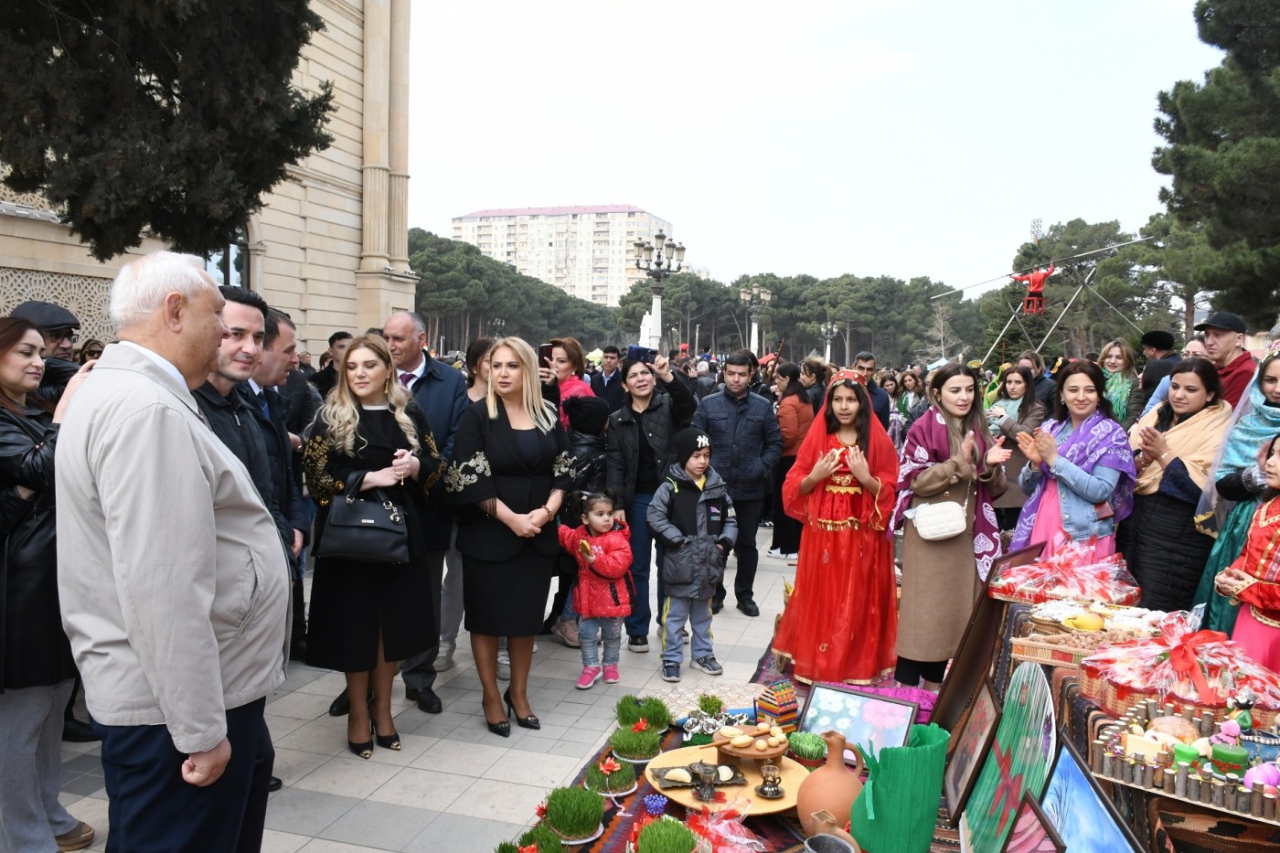 Abşeronda Novruz şənliyi keçirildi - FOTOLAR