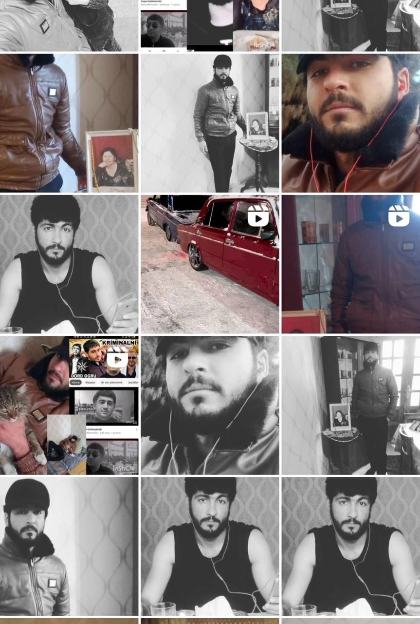 Sosial şəbəkələrdə cinayətkarlığı təbliğ edən şəxs həbs olundu - FOTO