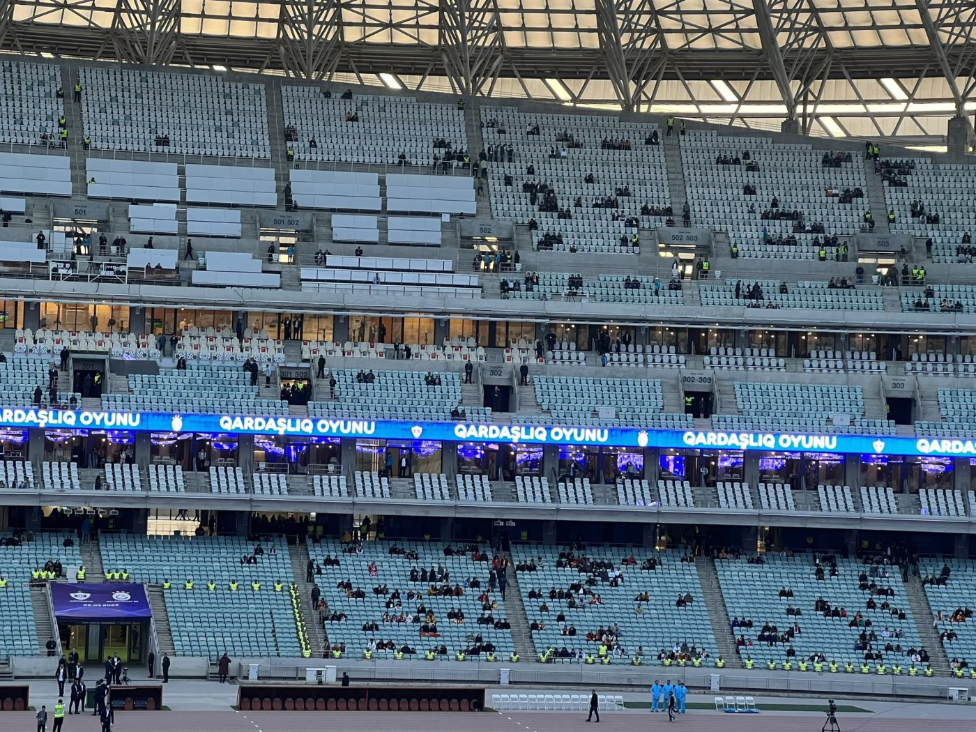 Cahit Bağcı "Qalatasaray" - "Qarabağ" oyununu izləmək üçün stadiona gedib - FOTO