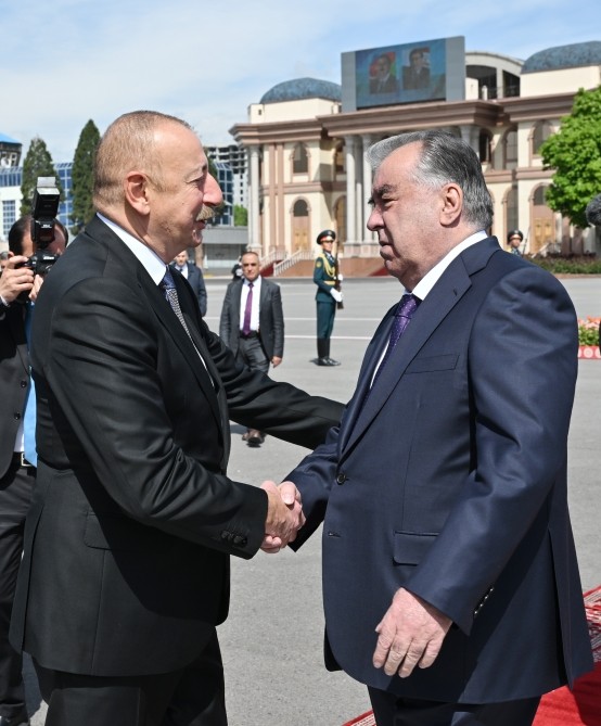 İlham Əliyevin Tacikistana səfəri başa çatıb - FOTO