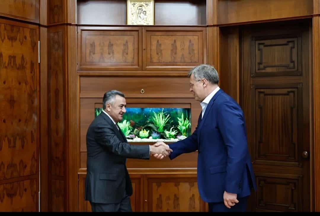 Heydər Əliyevin 100 illik yubileyi Həştərxanda da qeyd edilir - FOTOLAR