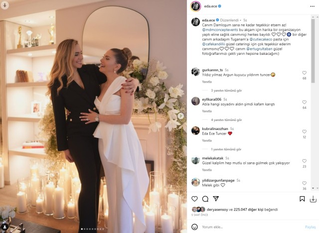 "Yasak Elma"nın "Yıldız"ı nişanlandı - FOTOLAR