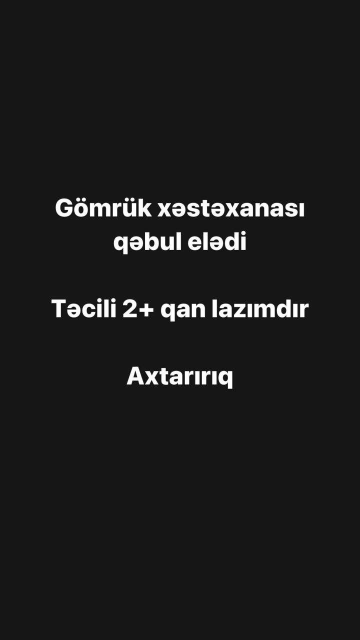 Mələkxanım Eyubovanın gəlininin vəziyyəti ağırdır
