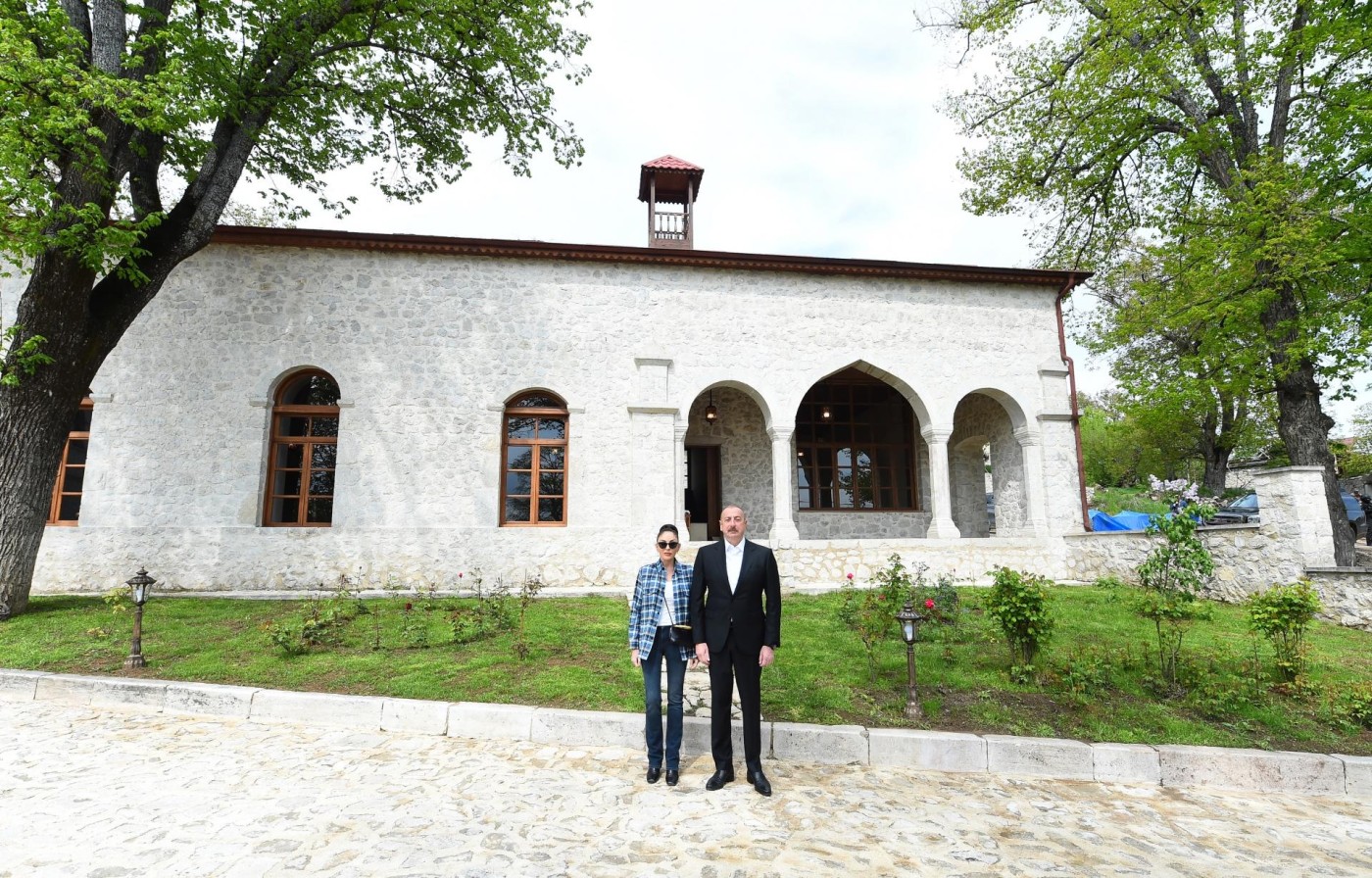 Şuşada Mehmandarovların malikanə kompleksinin açılışı olub - FOTOLAR