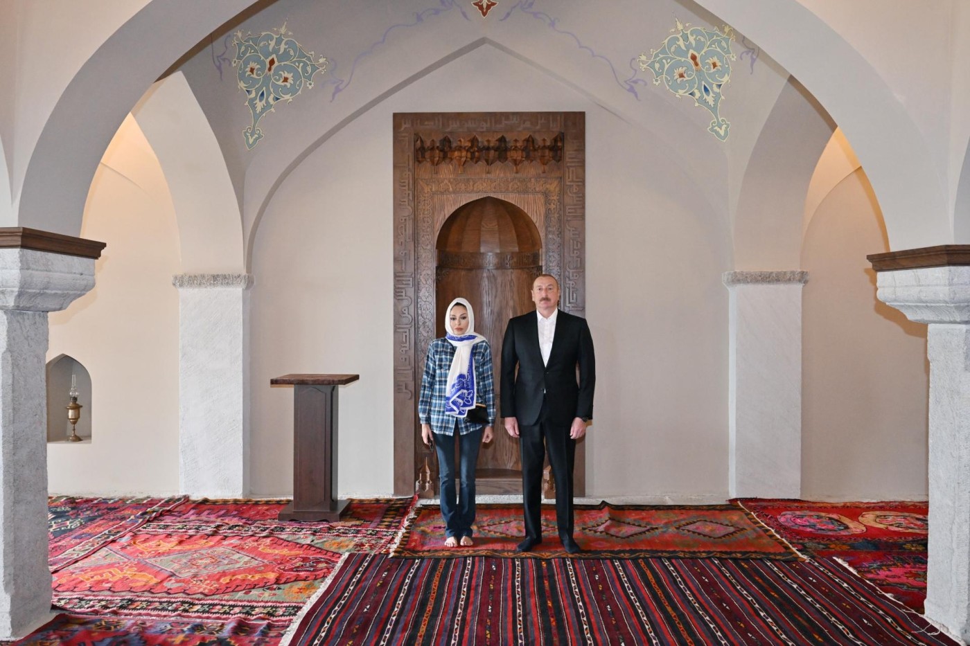 Şuşada Mehmandarovların malikanə kompleksinin açılışı olub - FOTOLAR