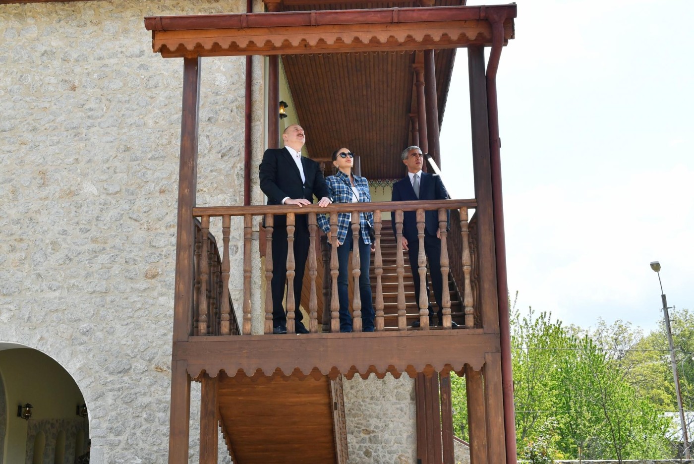 Şuşada Mehmandarovların malikanə kompleksinin açılışı olub - FOTOLAR