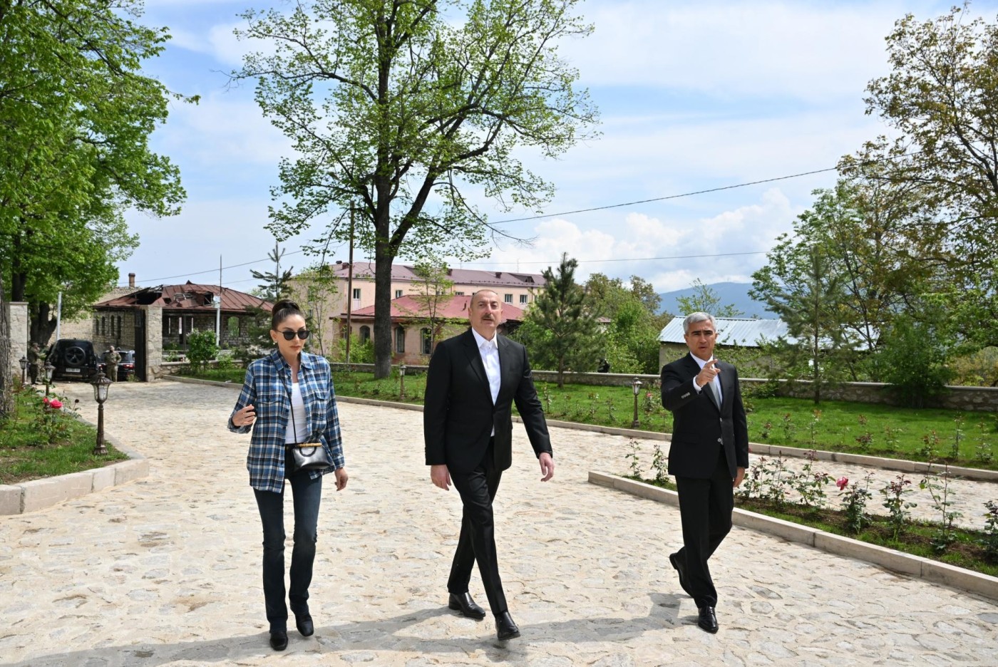 Şuşada Mehmandarovların malikanə kompleksinin açılışı olub - FOTOLAR