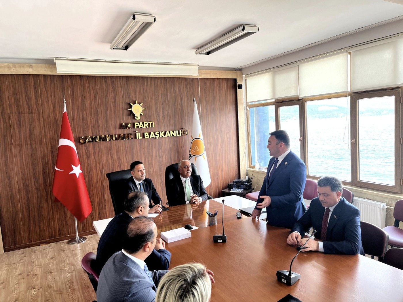 YAP-dan olan deputatlar Türkiyədə görüşlər keçirib - FOTOLAR