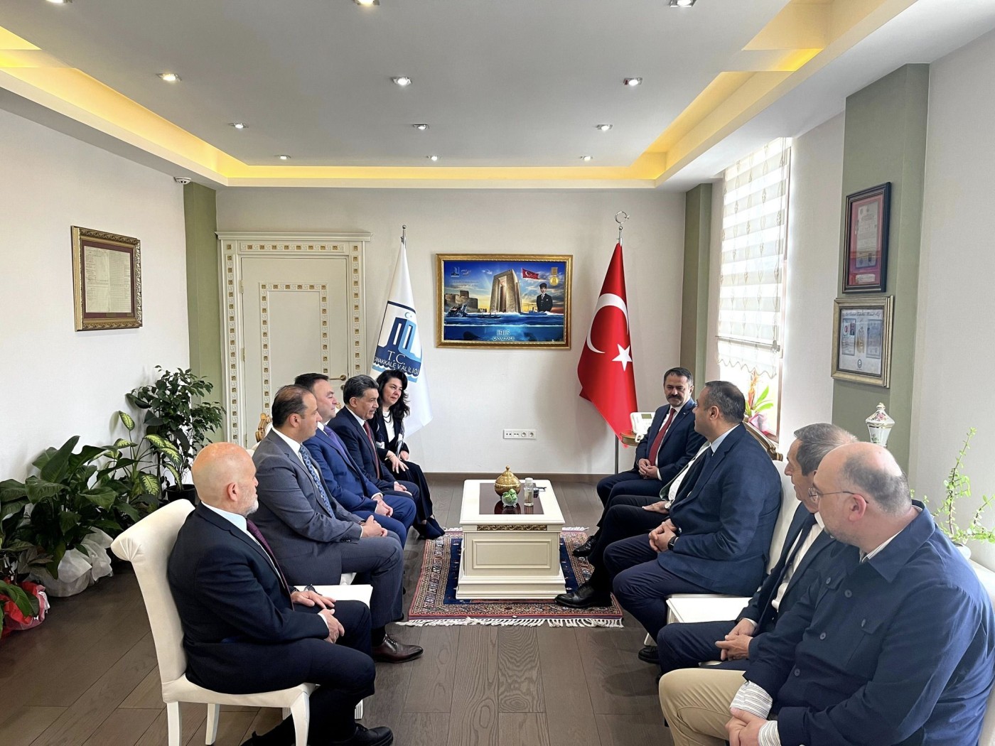 YAP-dan olan deputatlar Türkiyədə görüşlər keçirib - FOTOLAR