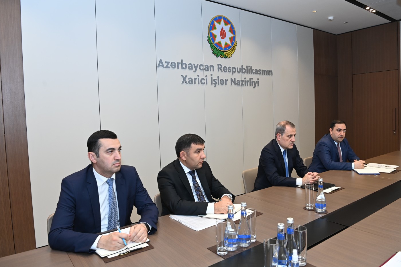 Ceyhun Bayramov Rusiya XİN-in xüsusi nümayəndəsi ilə görüşdü