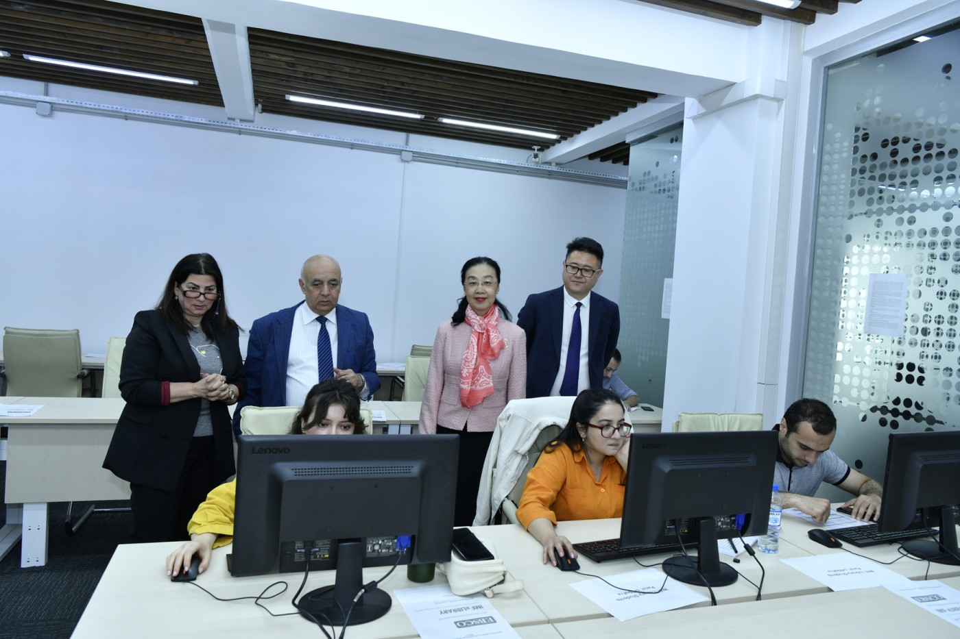ADNSU-nun rektoru Çinin səfiri ilə görüşüb - FOTO