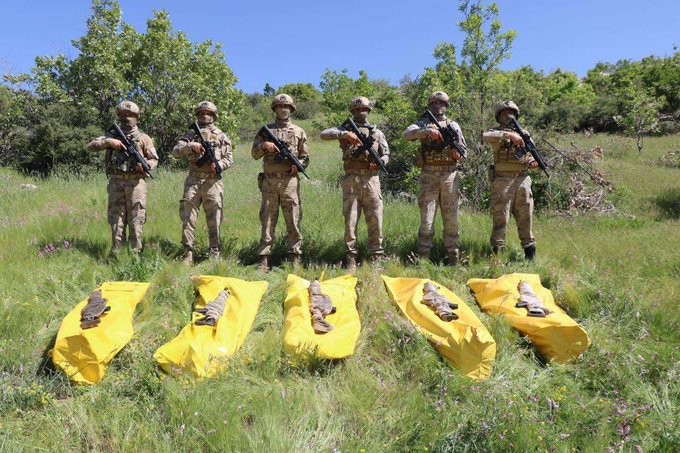 Türk Ordusu şəhidlərinin qisasını belə aldı - FOTO