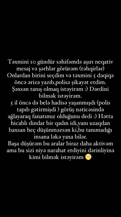 Aynişan izləyicisini polisə verdi - FOTO