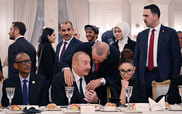 Ərdoğanın andiçmə mərasimindən maraqlı FOTOLAR