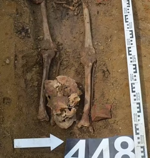 Polşada 450 nəfərin kütləvi məzarlığı aşkarlandı - FOTOLAR