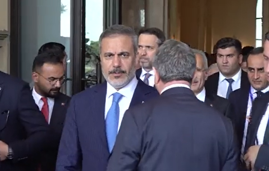 Türkiyənin yeni XİN rəhbəri ilk dəfə Bakıda - FOTO