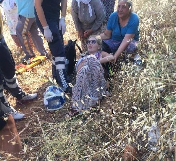 Mustafa Sandalın həyat yoldaşı qəzaya düşdü - FOTOLAR