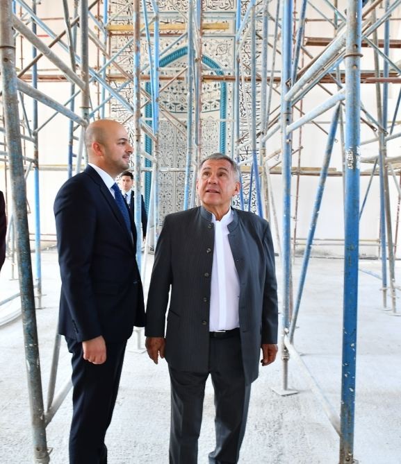 Tatarıstan rəhbəri Zəngilanda görülən işlərlə tanış olub - FOTOLAR