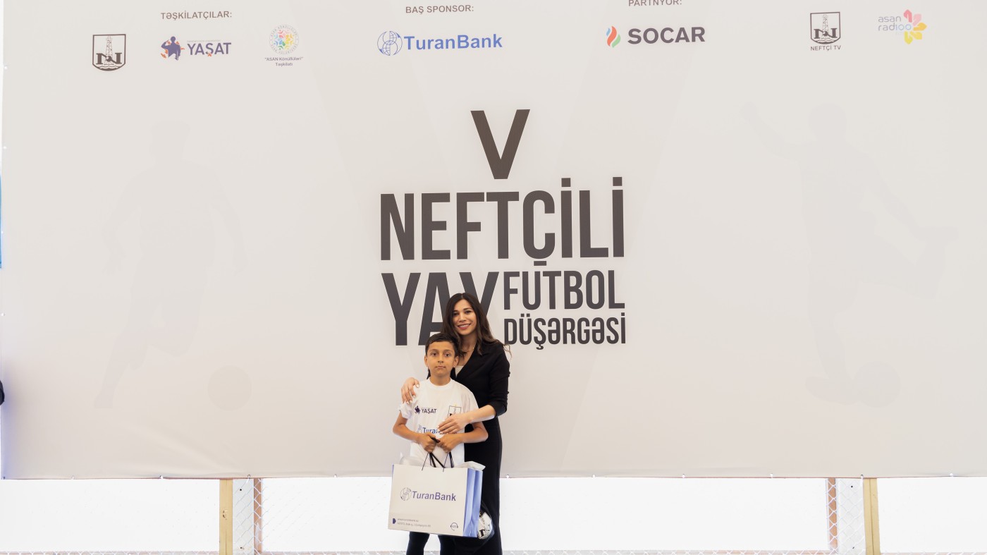 "TuranBank"ın dəstək olduğu “V Neftçili Yay Futbol Düşərgəsi”nə start verildi - FOTOLAR