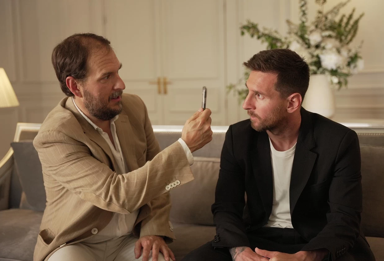Messi seriala çəkildi - FOTO