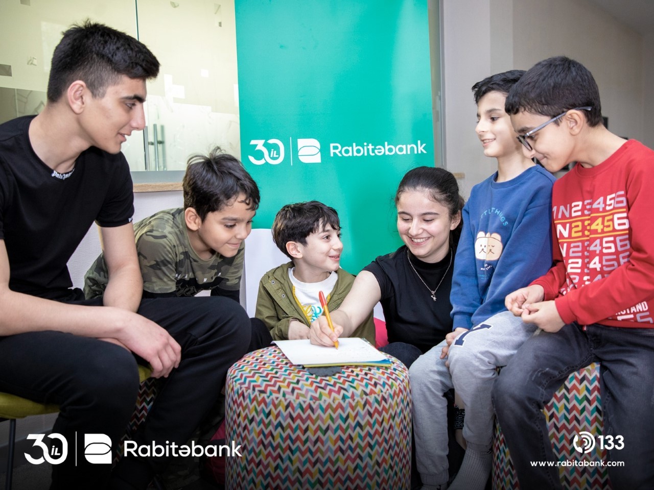 Rabitəbank şəhid övladları üçün düşərgə təşkil etdi - FOTOLAR