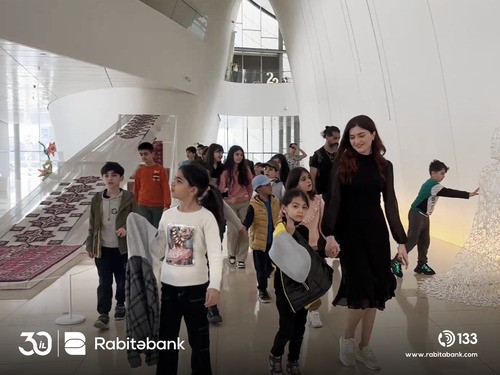 Rabitəbank Şəhid övladları üçün Heydər Əliyev Mərkəzinə ziyarət təşkil etdi - FOTOLAR