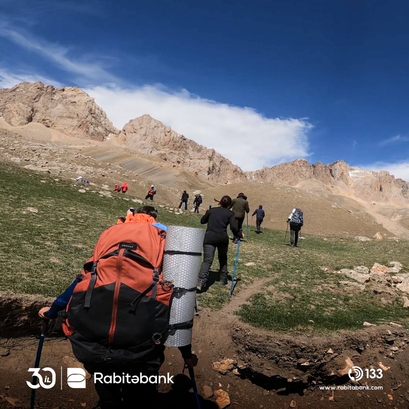 Rabitəbank əməkdaşları “Heydər zirvəsi”ndə - FOTO