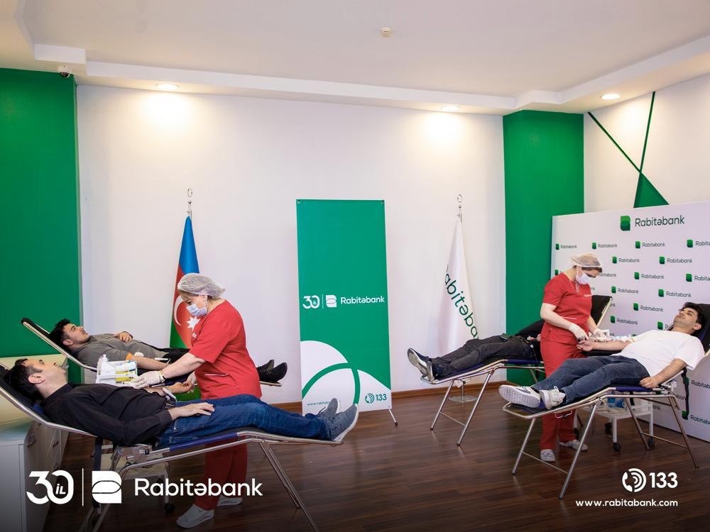 "Rabitəbank” ASC-də qanvermə aksiyası keçirildi - FOTOLAR
