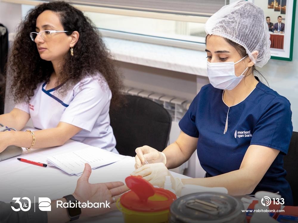 "Rabitəbank” ASC-də qanvermə aksiyası keçirildi - FOTOLAR
