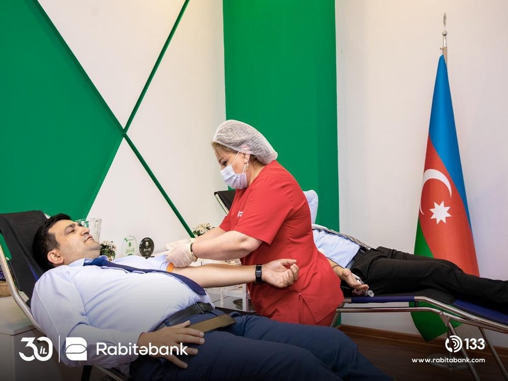 "Rabitəbank” ASC-də qanvermə aksiyası keçirildi - FOTOLAR