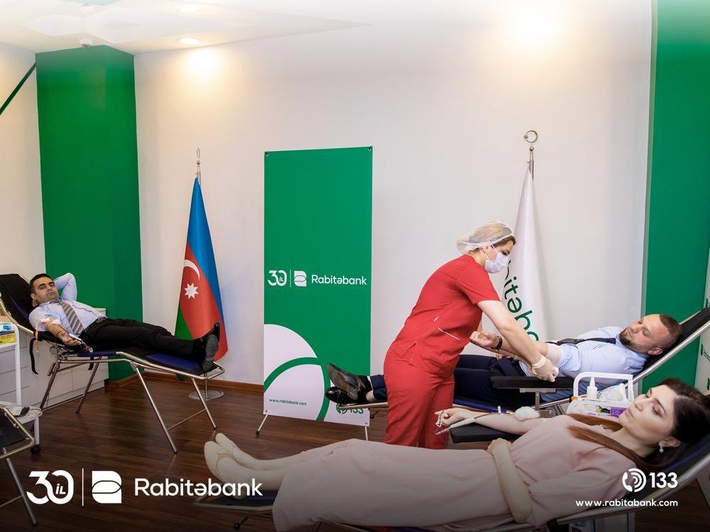 "Rabitəbank” ASC-də qanvermə aksiyası keçirildi - FOTOLAR
